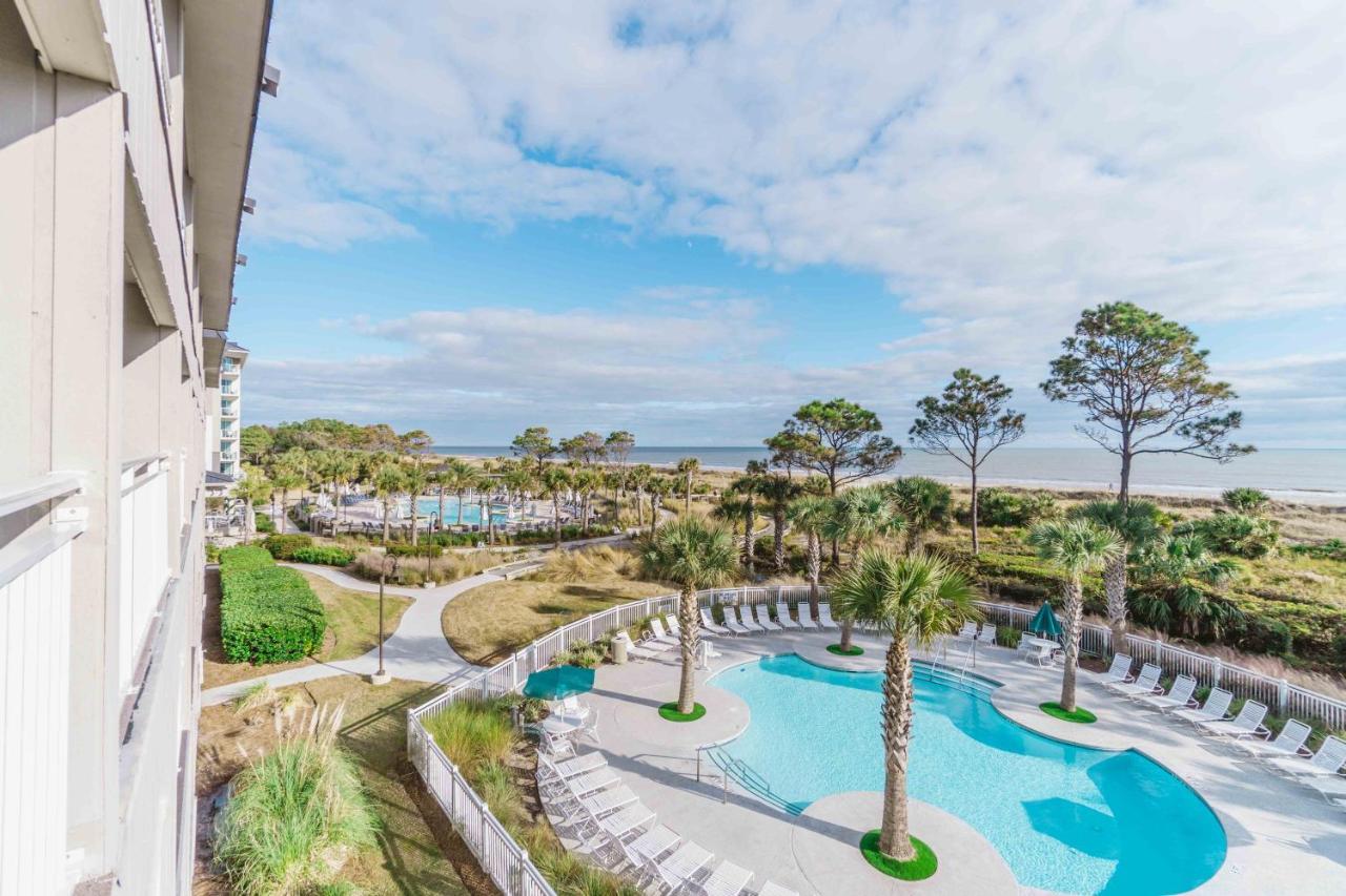 Stunning Views!!-Oceanfront Villa-Heated Pool-Private Balcony-Tiki Bar-Walk To Coligny Plaza Хилтон-Хед-Айленд Экстерьер фото