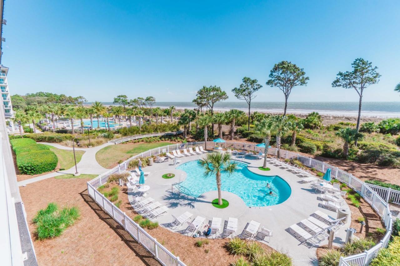 Stunning Views!!-Oceanfront Villa-Heated Pool-Private Balcony-Tiki Bar-Walk To Coligny Plaza Хилтон-Хед-Айленд Экстерьер фото