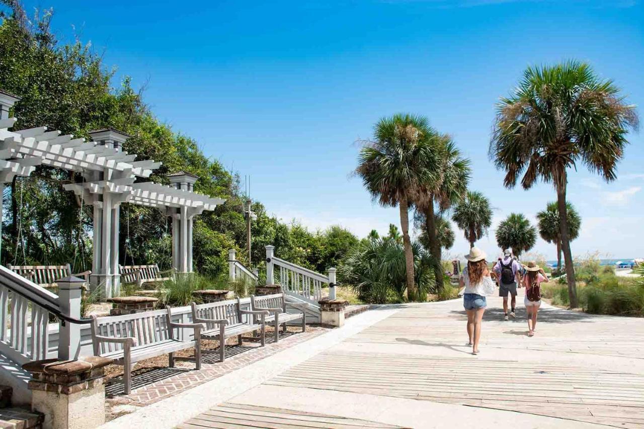 Stunning Views!!-Oceanfront Villa-Heated Pool-Private Balcony-Tiki Bar-Walk To Coligny Plaza Хилтон-Хед-Айленд Экстерьер фото