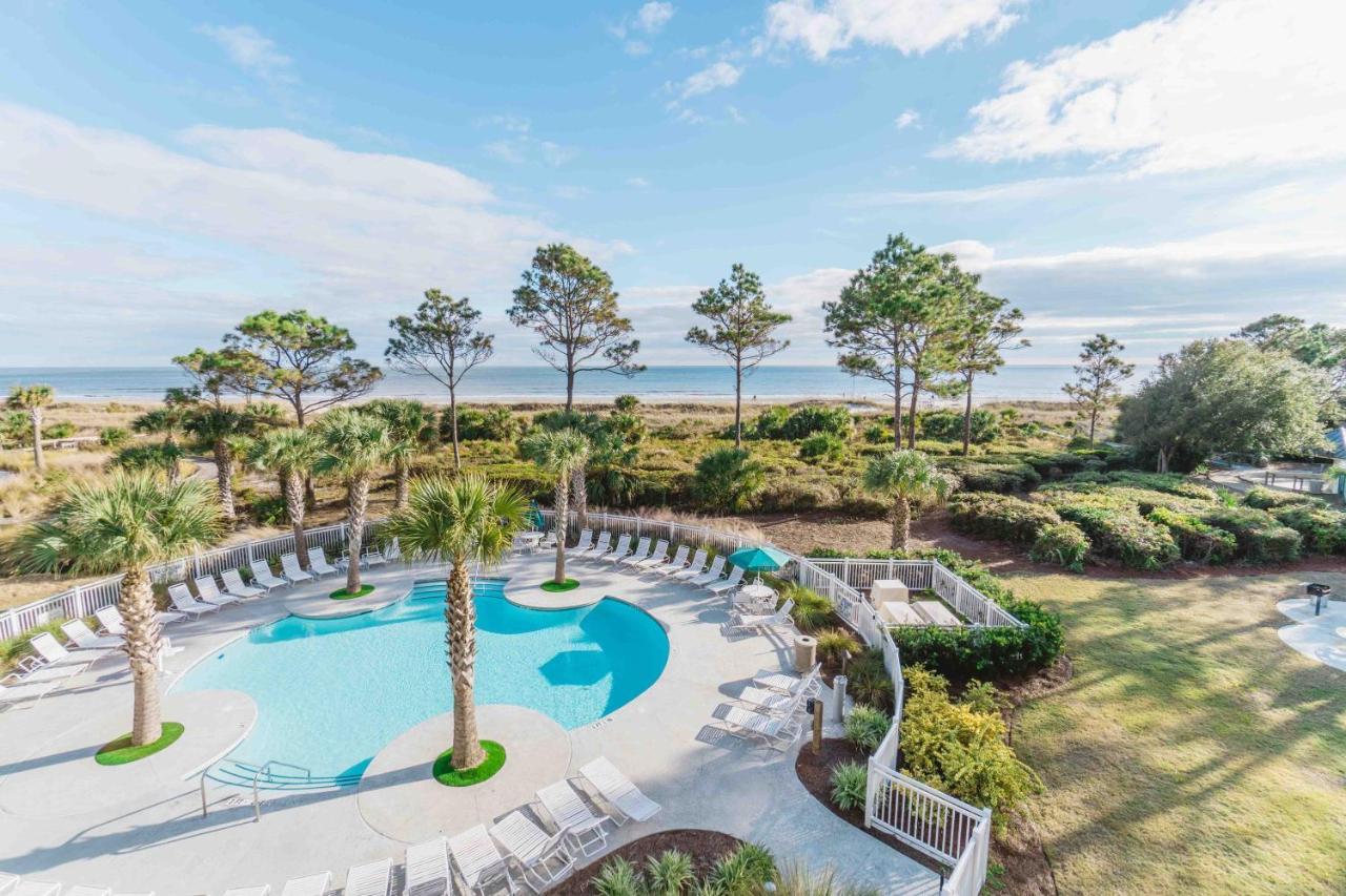Stunning Views!!-Oceanfront Villa-Heated Pool-Private Balcony-Tiki Bar-Walk To Coligny Plaza Хилтон-Хед-Айленд Экстерьер фото